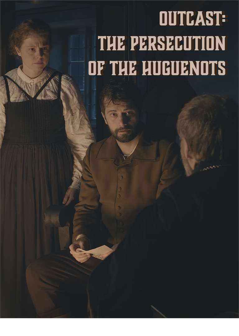 Outcast - The Persecution of the Huguenots Vertical Key Art